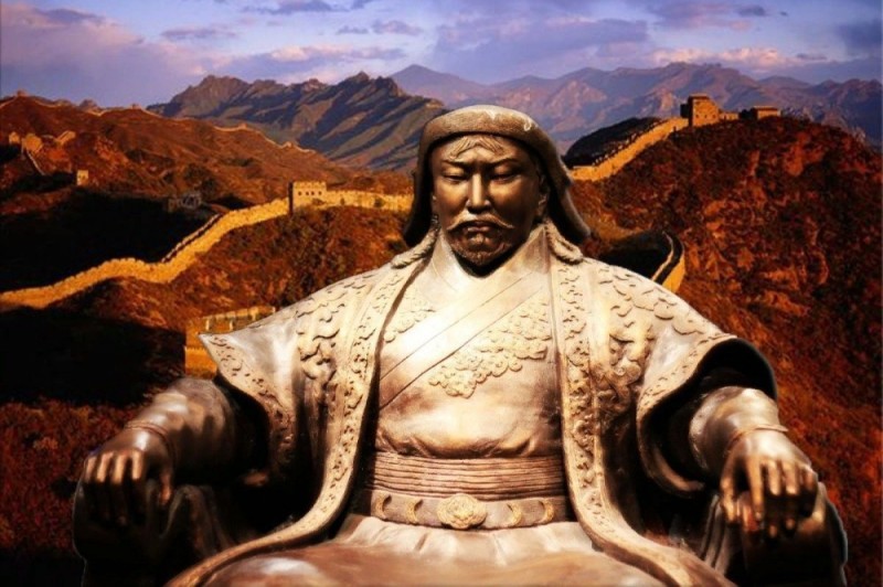 Create meme: Genghis Khan, genghis khan, The Chronicle of the Mongols Zen