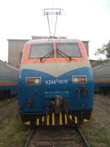 Create meme: train talgo Kazakhstan, kz4ac, electric