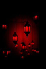 Create meme: aesthetics red and black, beautiful lights, the lamp aesthetics