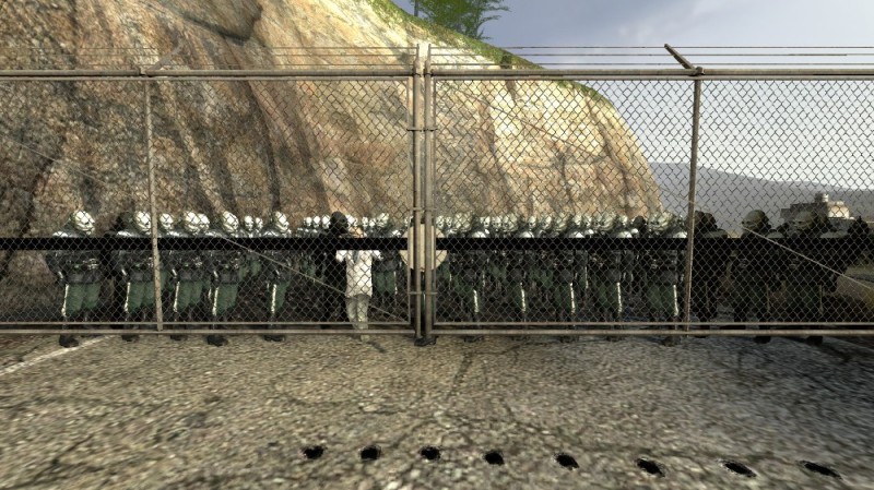 Create meme: military base, military base , area 51 gta sa