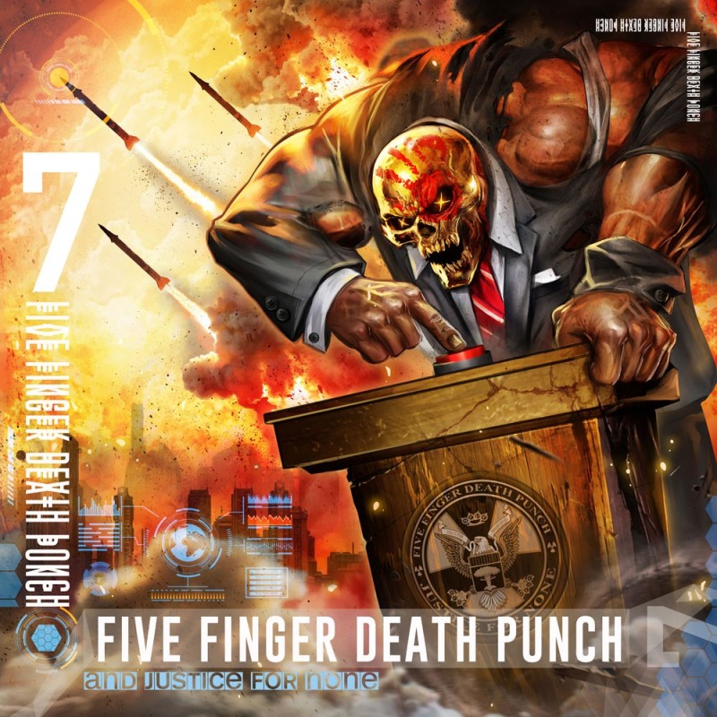 Create meme: The cover of five finger death punch, 5 finger death punch, FFDP covers