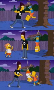 Create meme: the simpsons