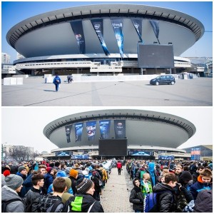 Создать мем: сподек арена катовице польша, katowice 2018, katowice 2014