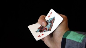 Create meme: playing cards, card tricks