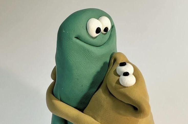 Create meme: rich webber plasticine monsters, funny crafts made of plasticine, plasticine figures