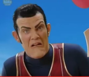 Create meme: people, lazy town, Robbie evil memes