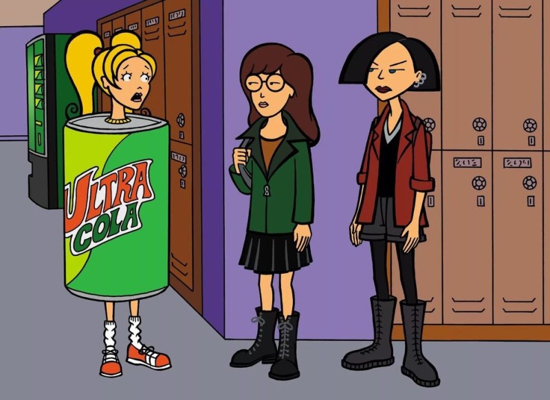 Create meme: Daria morgendorffer , Jane Lane, Daria animated series