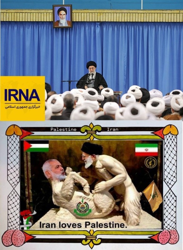 Create meme: Khamenei Seyed Ali, i r of iran, iran iran