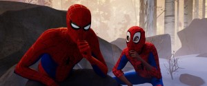 Create meme: into spider man the spider verse, spider-man cartoon universes through 2018 pictures, spider-man through the universe