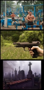 Create meme: shooting, gun, weapons