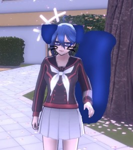 Create meme: yandere simulator, yandere simulator 1980, Aoi Ryugoku Yandere simulator