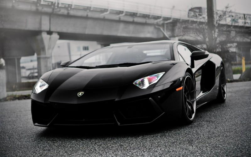 Create meme: lamborghini aventador , black lamborghini, car Lamborghini aventador