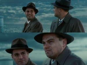 Create meme: DiCaprio shutter island, Leonardo DiCaprio, Leonardo DiCaprio meme of shutter island