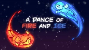 Create meme: fire and ice