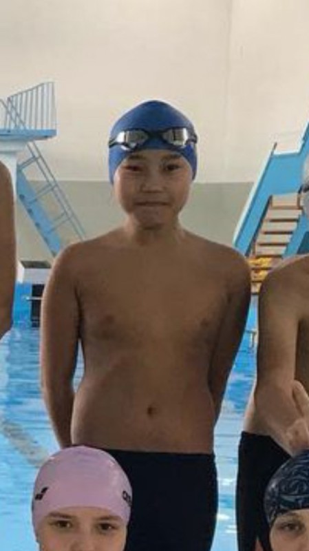 Create meme: boy , young swimmers, people 