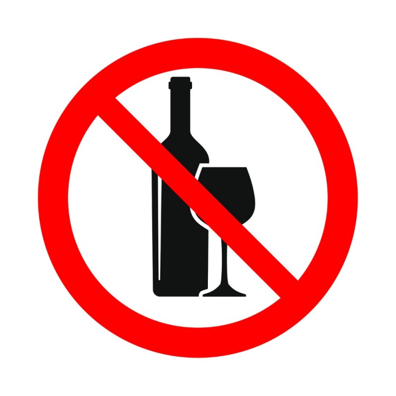 Create meme: alcohol prohibition sign, Alcohol is prohibited sign, Alcohol is prohibited.