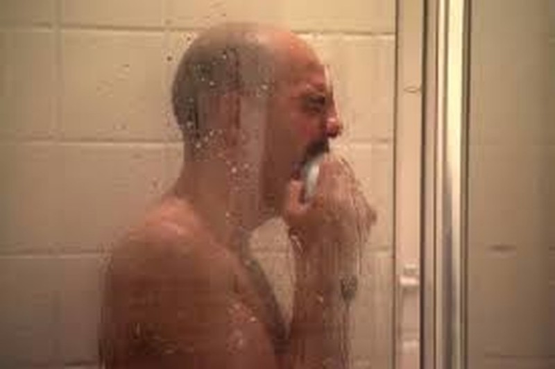 Create meme: shower , shower , in the shower