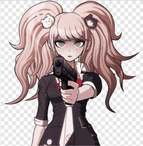 Создать мем: данганронпа джунко, danganronpa junko, спрайты джунко