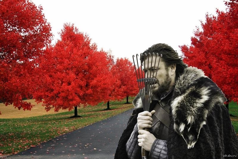 Create meme: Autumn is coming, meme winter is coming , winter is coming game of thrones