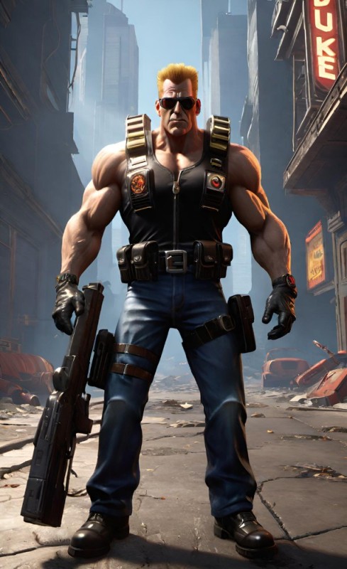 Create meme: duke nukem, duke nukem 3d, Duke Nukem