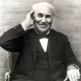 Create meme: thomas edison young, thomas edison 1887, Thomas edison alvas