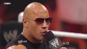 Создать мем: the rock, john cena calls out the rock, the rock returns 2011