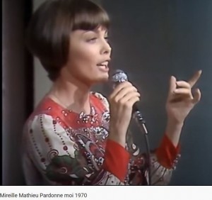 Create meme: Mireille Mathieu