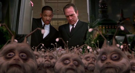 Create meme: Men in black hail Jay, all hail Kay men in black, monsters men in black