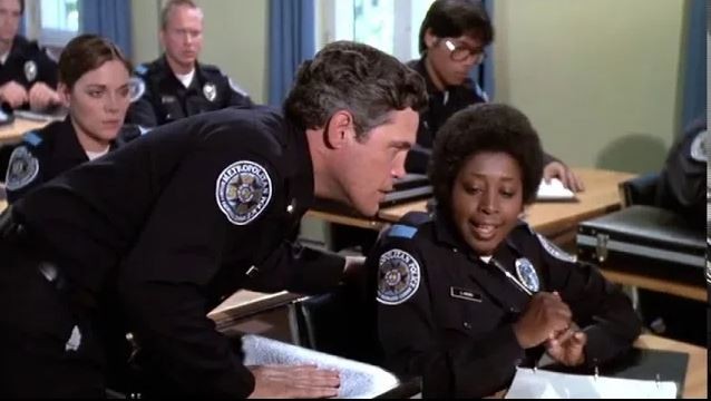 Create meme: Marion Ramsey, police academy, Marion