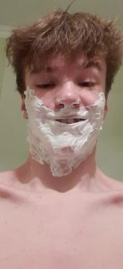 Create meme: face, shave, people