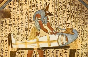 Создать мем: религия древнего египта, бог анубис, древний египет