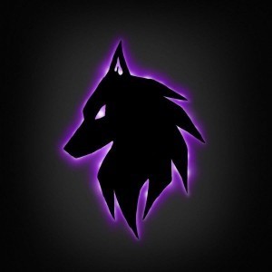 Create meme: the emblem of the wolf, wolf clan, wolf purple