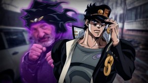 Создать мем: джо джо джотаро, jotaro, джотаро куджо