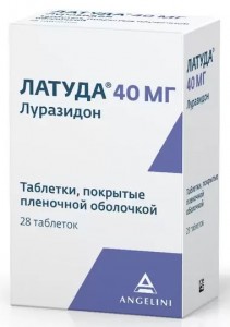 Создать мем: латуда 40 мг внешний вид, луразидон 80 мг, латуда 40 мг