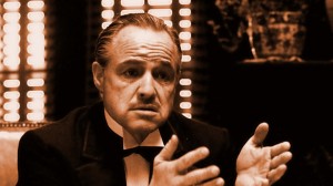 Create meme: godfather, Marlon Brando the godfather, don Corleone