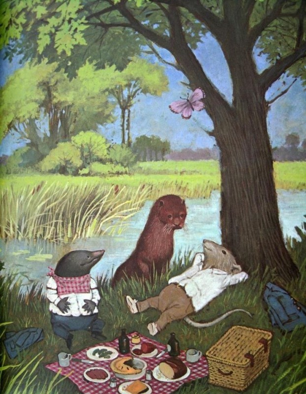 Create meme: figure , the wind in the willows, illustrations of fairy tales