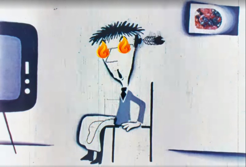 Create meme: cartoon , illustration, jean michel basquiat paintings