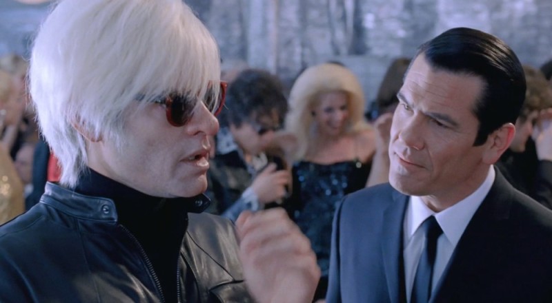 Create meme: David Bowie as Andy Warhol, Bill Hader Men in Black 3, Andy Warhol and David Bowie