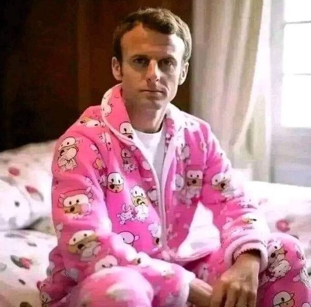 Create meme: pink pajamas, pajama humor, The man in the pink suit