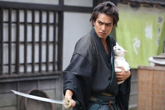 Создать мем: самурай и кот, самурай и кошка фильм, кадзуки китамура кошка и самурай