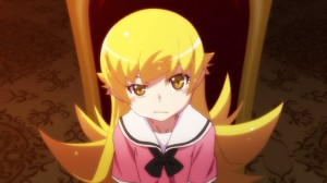 Create meme: Monogatari Shinobu, photo by Shinobu oshino, kizumonogatari Shinobu oshino