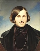 Create meme: Nikolai Vasilievich Gogol, nikolai gogol portrait, gogol nikolai vasilyevich 1828