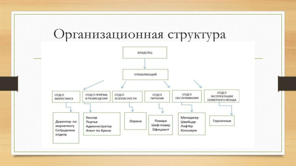 Организационно управленческая модель проекта