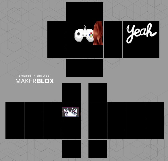 Create meme: roblox template, pattern for jackets to get, clothes get