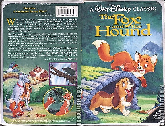 Создать мем: fox and the hound 2 2006 dvd, fox and hound, лис и пёс (1981) постер