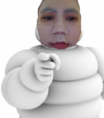 Create meme: bibendum michelin, michelin tires, The Michelin man