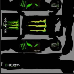 Создать мем: скины rcd на семёрку monster energy, наклейки lp monster energy 1, скины монстер энерджи