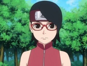 Создать мем: боруто: следующее поколение наруто, sarada uchiha, сарада наруто