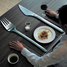 Create meme: Cutlery, food on the table, dining room pictures are cool