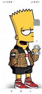 Create meme: the simpsons cool, Bart Simpson